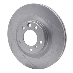 Mercedes-Benz G55 AMG Brake Rotor (1) - Front - R1 Concepts - Slotted GeoSPEC Coated - `05-`11